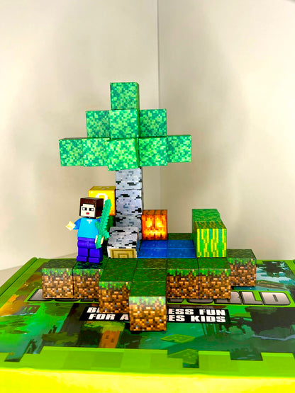Magnetyczne klocki Minecraft