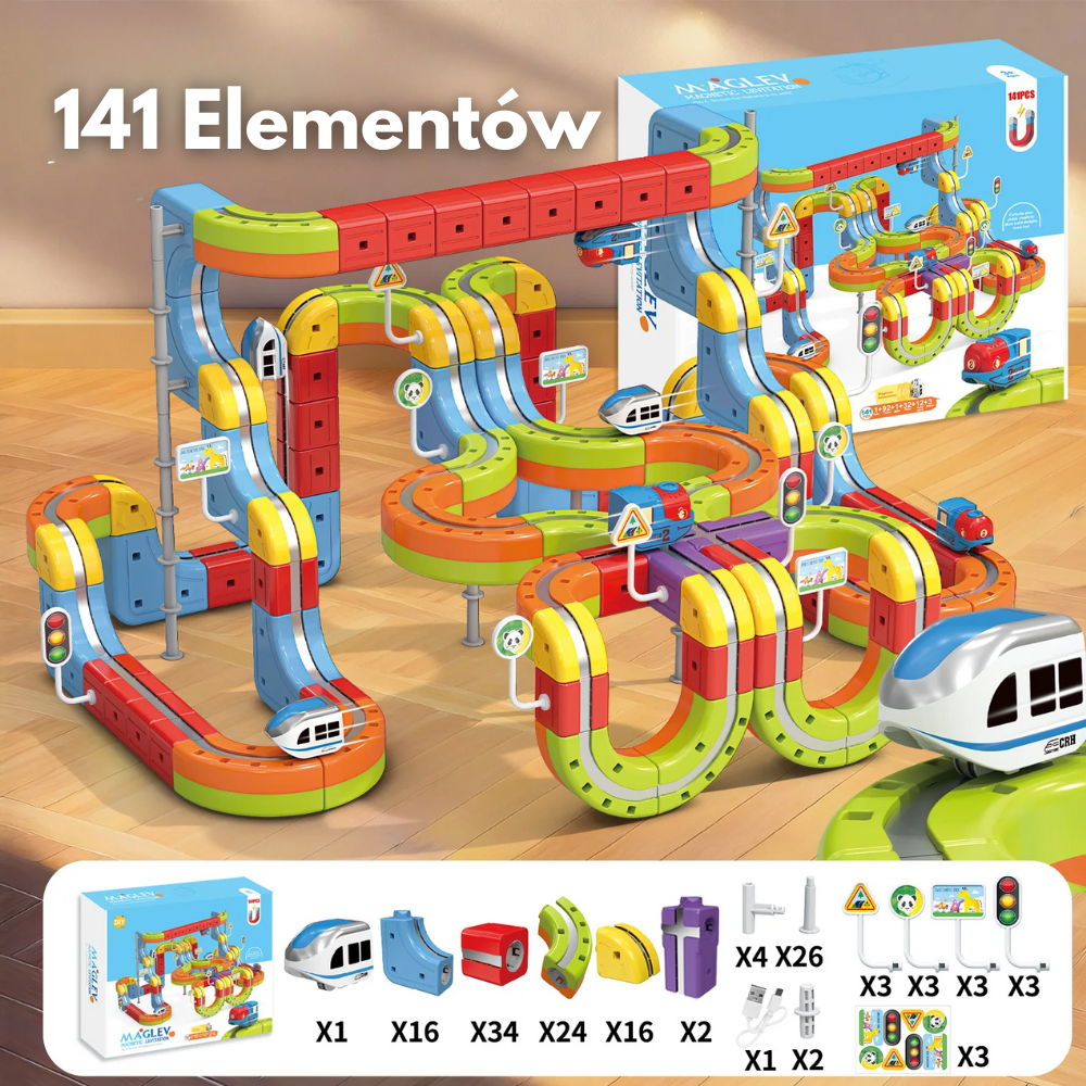 Magnetyczna Kolejka STEM