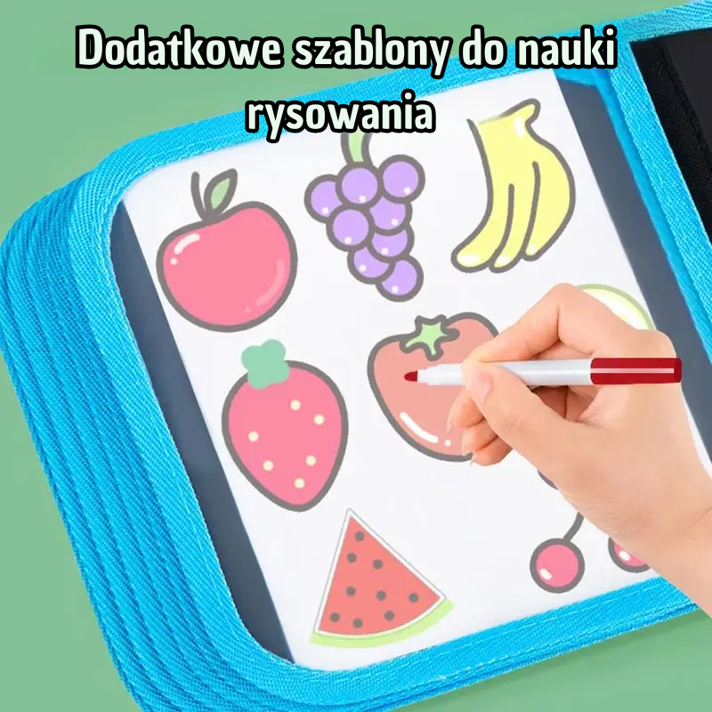 Magiczna Książka do Rysowania – Znikopis z Mazakami dla Dzieci