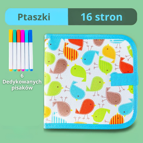 Magiczna Książka do Rysowania – Znikopis z Mazakami dla Dzieci