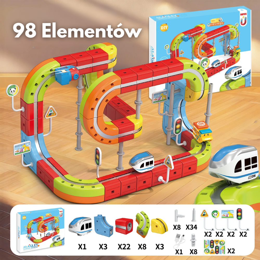 Magnetyczna Kolejka STEM