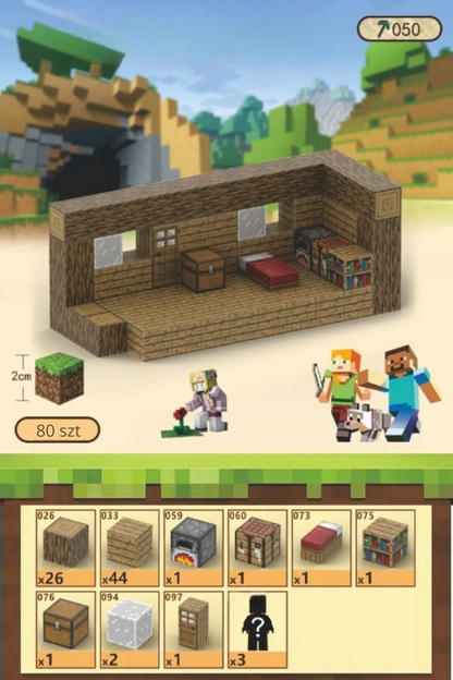 Magnetyczne klocki Minecraft