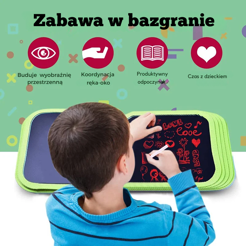 Magiczna Książka do Rysowania – Znikopis z Mazakami dla Dzieci