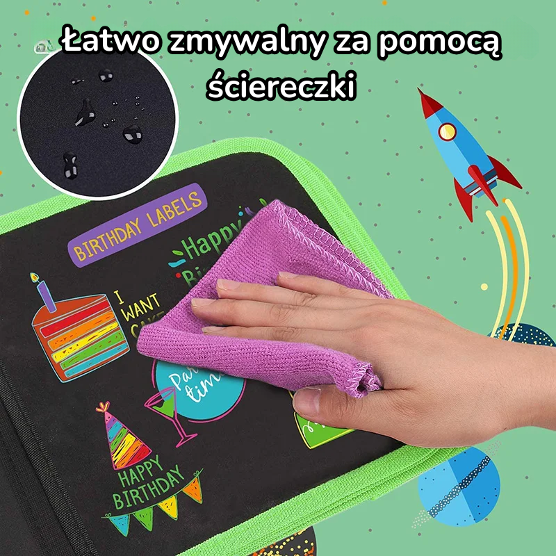 Magiczna Książka do Rysowania – Znikopis z Mazakami dla Dzieci