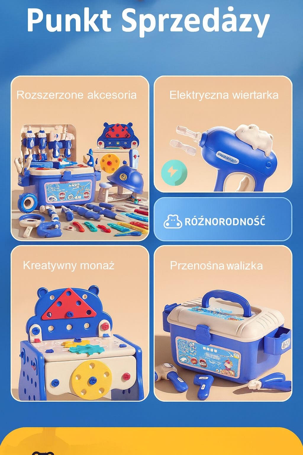 Zestaw małego inżyniera bystrezabawki®