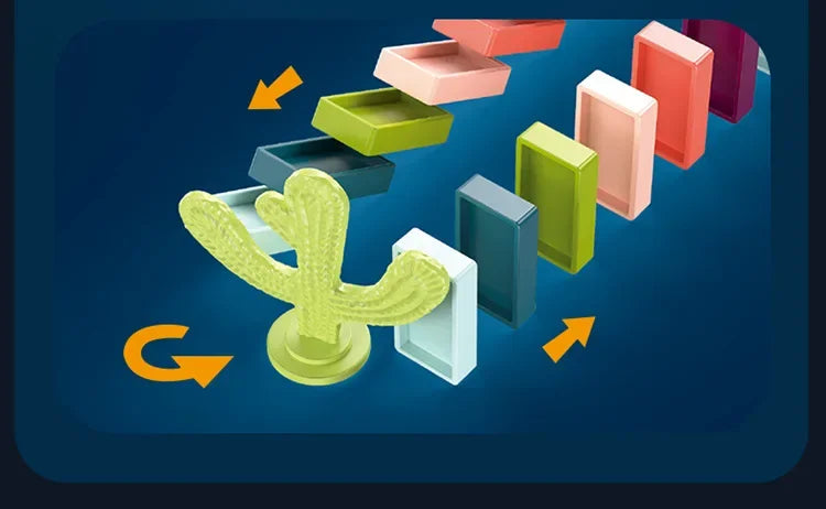 Elektryczny pociąg domino