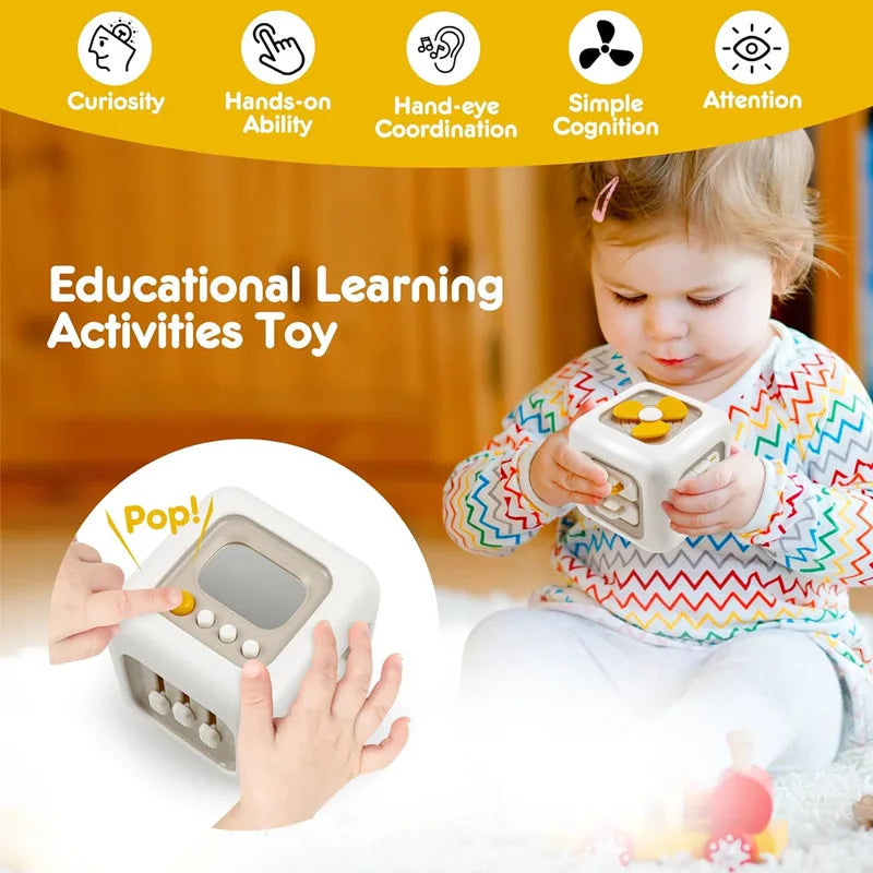 Edukacyjna Kostka Montessori 6w1