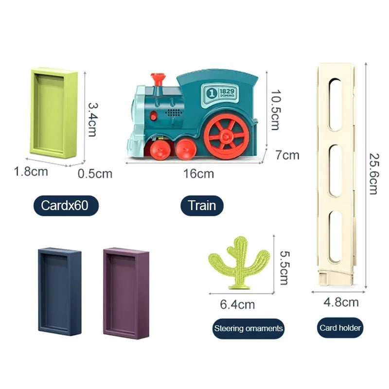 Elektryczny pociąg domino