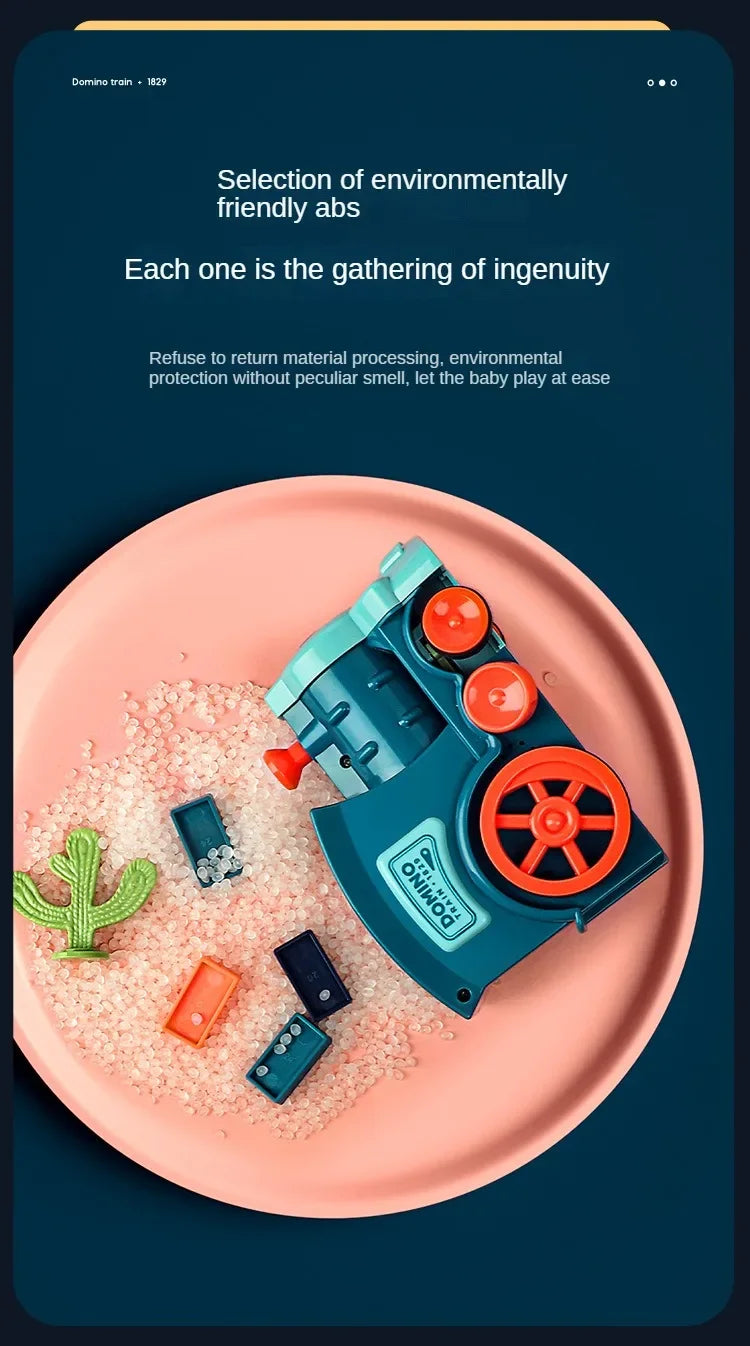 Elektryczny pociąg domino