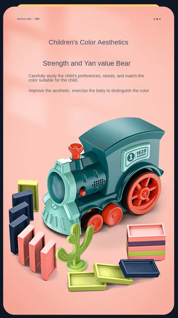 Elektryczny pociąg domino