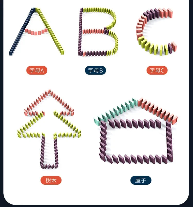 Elektryczny pociąg domino