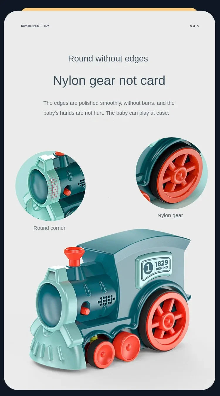 Elektryczny pociąg domino