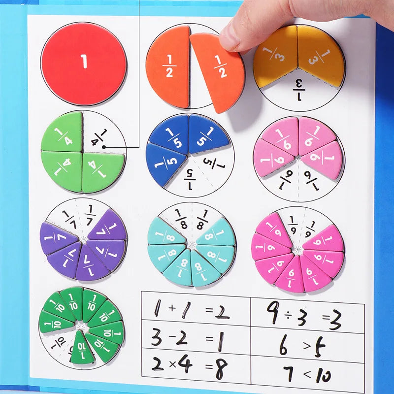 Magnetyczna książeczka do nauki matematyki Bystrezabawki®