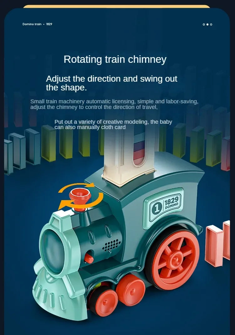 Elektryczny pociąg domino