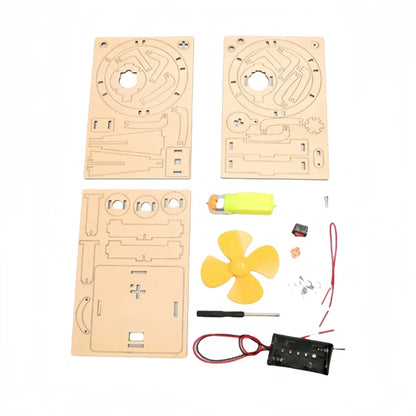 Wiatrak - Model edukacyjny dla dzieci - do samodzielnego złożenia