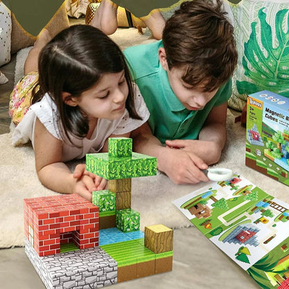 Magnetyczne klocki Minecraft