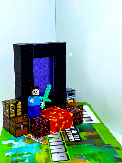 Magnetyczne klocki Minecraft