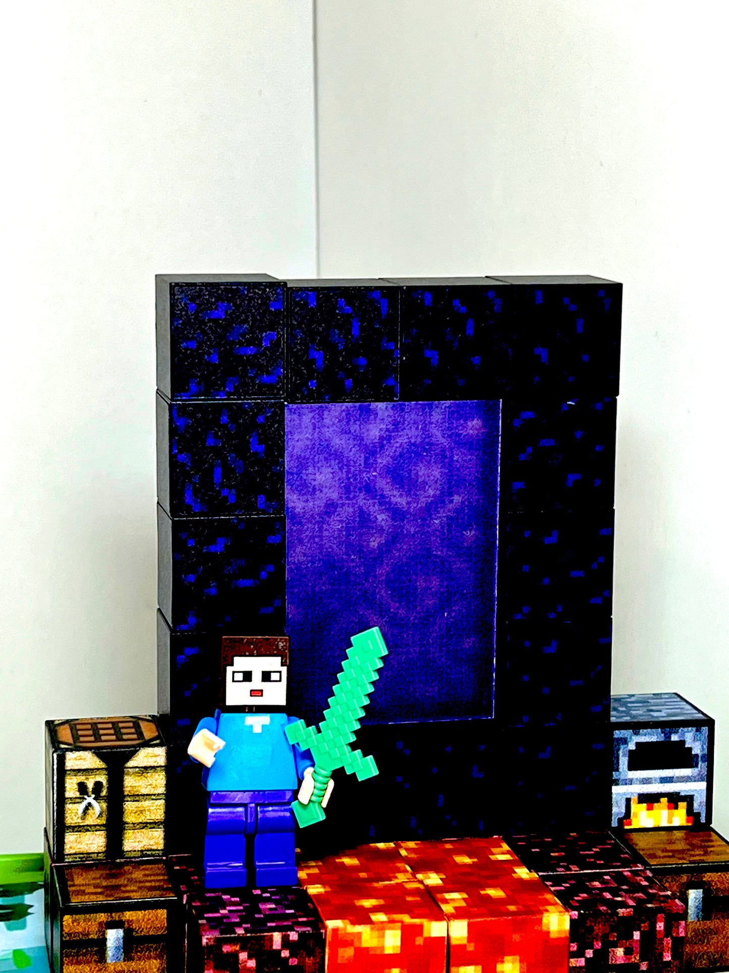 Magnetyczne klocki Minecraft